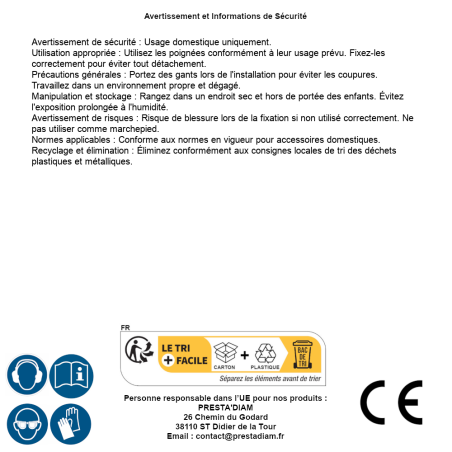 10 Poignées Sans Trou Whb 90 - D-Work