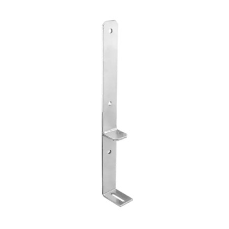 Support de Poteau à Sceller 500x50x79x6 mm - Acier - Fixation Solide - D-Work