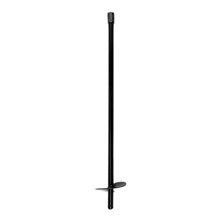 Support De Poteau À Visser 100x800x17,2 Mm M12 - Fixation Robuste - D-Work