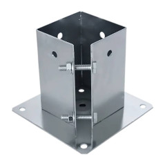 Support De Poteau Pspa 100 - 101X150X2.0 mm - D-Work
