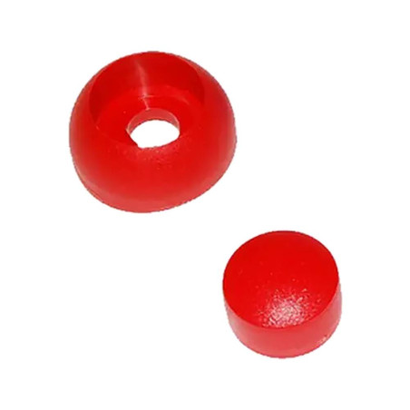 4 Vis M10 Rouge - Bouchons GHZ 2 - D-Work