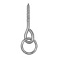10 Suspensions Type U M12 MHUW 100 mm - Fixation Robuste - D-Work