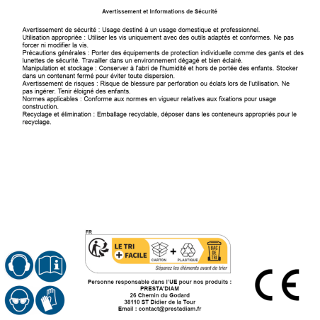 200 Vis de Construction à Tête Large 5x70 mm T25 - Acier Zingué - Fixation Fiable - D-Work