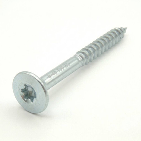 100 Vis De Construction À Tête Large Ct 06040 - 6X40 mm T30 - D-Work