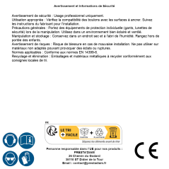 5 Boulons D'Ancrage Pbk 70 - 70X10 (4 Pcs/Pack) - D-Work