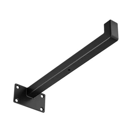 10 Équerres C 281x80x45x3 mm - Acier - Fixation Solide - D-Work