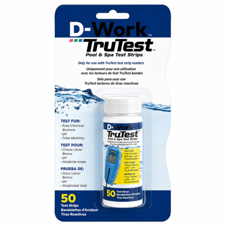 Recharge Tru Test - Boîte de 50 Languettes - Compatible et Pratique- D-Work
