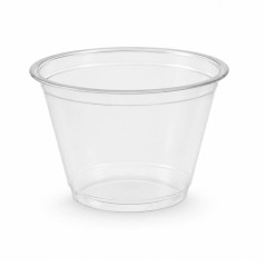 50 Verrines Pyramide Mini Emeraud 60ml 57 x 57 x Ht. 35mm Polpa di Canna Monouso Biodegradabile - D-Work