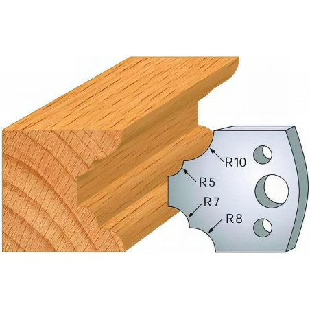 Jeu de 2 Fers Profilés Acier HT 40mm - Résistance Élevée - Idéal pour Usinage Précis - LEMAN