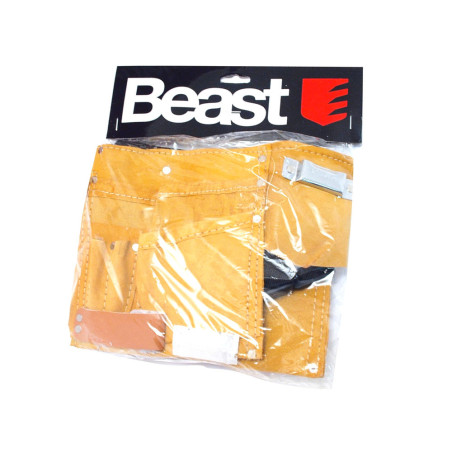 Cinturón de herramientas de cuero de 11 bolsillos - Artisan - 262000 - Beast