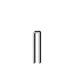 5000 Agrafes E-25 Claires – Lot de 5000 – Agrafes Polyvalentes – Fixation Rapide et Efficace - ALSAFIX