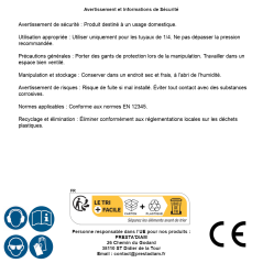 Embout pour Tuyau 8 St 1/4 – 8 Pièces – Utilisation Universelle – Pratique et Efficace - ALSAFIX