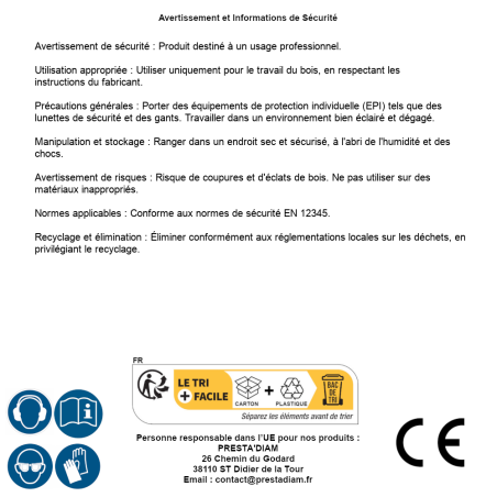 Jeu de 2 Contre-Fers Profilés HT 50mm N°213 – Précision et Robustesse – Idéal pour Menuiserie - LEMAN