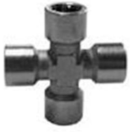 Croix Femelle 1/4 F – 0,07 kg – Raccordement Sécurisé et Pratique - ALSAFIX