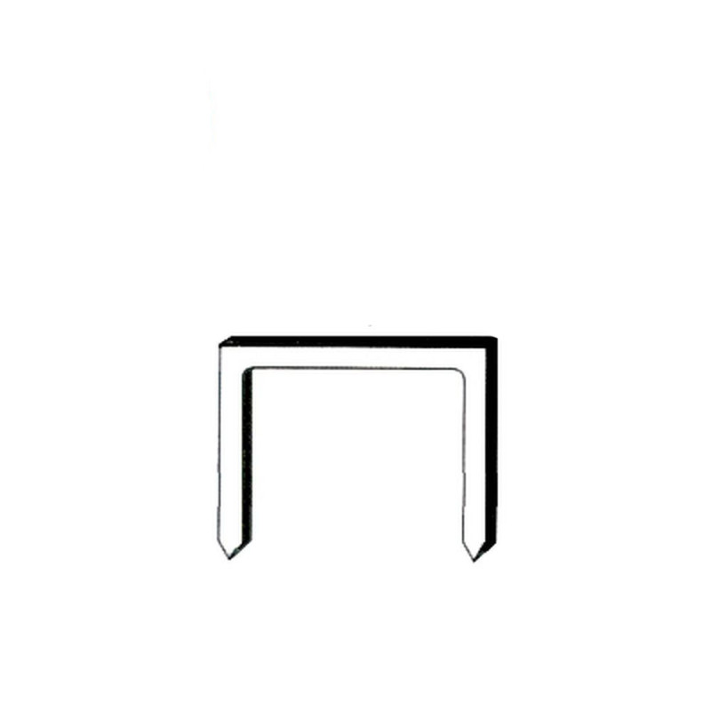 5040 Agrafes Polymères 81P – 6 mm – Résistantes et Pratiques - ALSAFIX