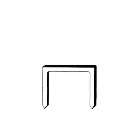 5040 Agrafes Polymères 81P – 6 mm – Résistantes et Pratiques - ALSAFIX