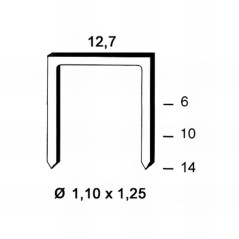 5040 Agrafes Polymères 81P – 6 mm – Résistantes et Pratiques - ALSAFIX