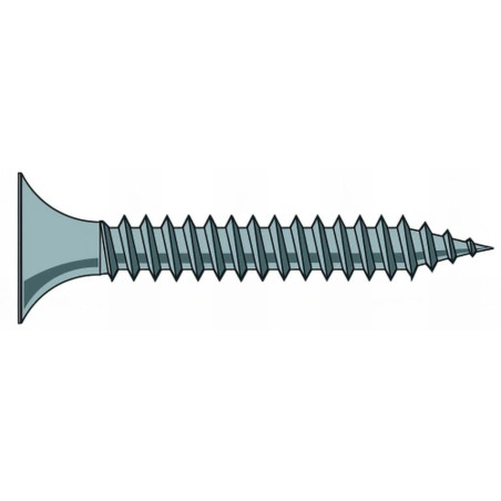 1000 Vis BD PH2 3,5 x 25 mm – Phosphatées, Acier – Fixation Sécurisée et Durable - ALSAFIX