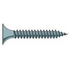 1000 Vis BD PH2 3,9 x 25 mm – Phosphatées, Acier – Fixation Sécurisée et Durable - ALSAFIX
