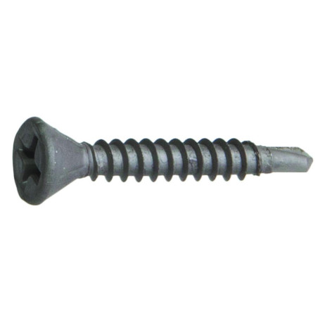 1000 Vis Autoforeuses Phosphatées 3,5 x 25 mm – PH2, Lot de 1000 – Fixation Rapide et Efficace - ALSAFIX