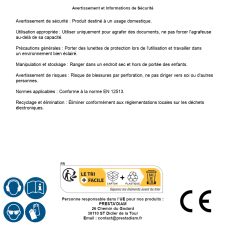 Agrafeuse 81 PS – 0,9 kg – Précision et Fiabilité – ALSAFIX - ALSAFIX