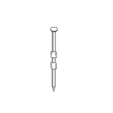 2 200 Pointes en Bande P.E 20° Lisses - 2.9x60 mm - D-Work