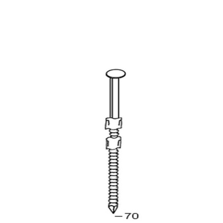 2200 Pointes 29 x 70 mm – Anelées Galva, 20° – Fixation Sécurisée et Durable - ALSAFIX