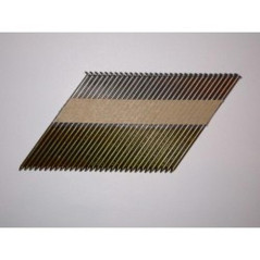 1650 Pointes 20° 34 x 100 Lisses – 34x100 mm – Acier, Lisses et Précises – Fixation Sécurisée - ALSAFIX