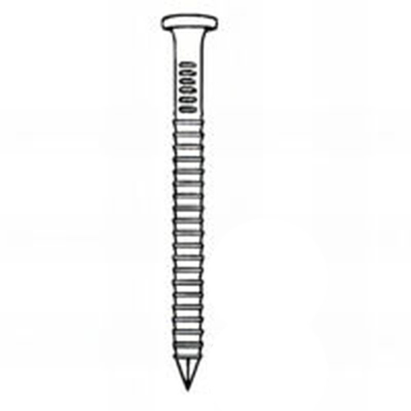 2000 Ptes Bandes 40 x 40 Annelées Galva – 2000 Pièces – Acier Galvanisé, Résistantes à la Corrosion – ALSAFIX - ALSAFIX