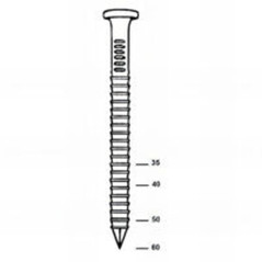 2000 Ptes Bandes 40 x 40 Annelées Galva – 2000 Pièces – Acier Galvanisé, Résistantes à la Corrosion – ALSAFIX - ALSAFIX