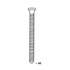 1000 Scrails 34° 40 x 40 mm – Galva, TX25 – Fixation Rapide et Efficace - ALSAFIX