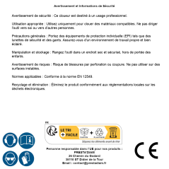 Cloueur BJ 50 P1 – 2,54 kg – Outil de Fixation Précis – Performance et Efficacité - ALSAFIX