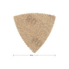 10 Triangles de Ponçage K80 - Grain 80 - D-Work