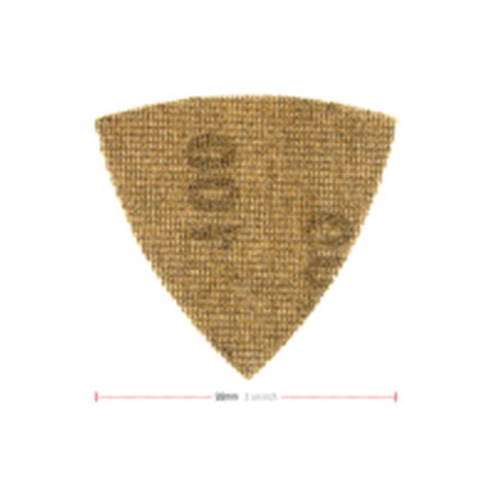 10 Triangles de Ponçage K80 - Grain 80 - D-Work