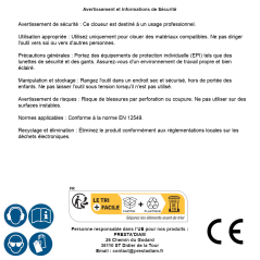 Cloueur RK 160 LM – 25 kg – Performance Élevée et Précision – Idéal pour les Travaux de Fixation - ALSAFIX