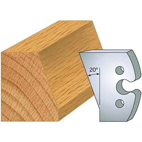 Jeu de 2 Fers Profilés Acier HT 50mm - N°259 - Outils de Précision pour Usinage - LEMAN