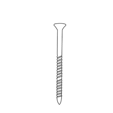 2 000 Vis Galvanisées Torx 16° (Tx) (Scrail) - 28/32x65 mm - D-Work