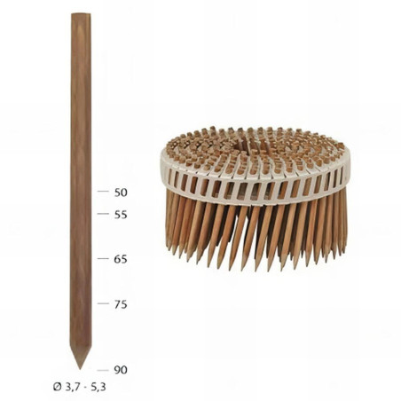 2 400 LignoLoc Bois - 4.7x90 mm - D-Work