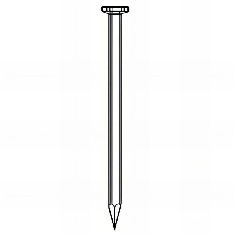 Pointe Lisse Tête Plate 2,0 x 35 mm – 1 Kg – Acier, Résistante et Durable - ALSAFIX