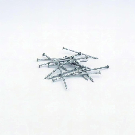 Pointe Galvanisée à Chaud 3,1 x 80 mm – Tête Plate, Carré Torsadé – Résistante et Durable - ALSAFIX