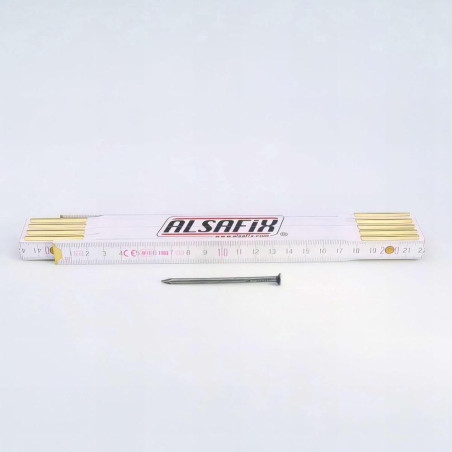 Pointe Lisse Tête Plate 3,5 x 70 mm – 1 Kg – Acier, Résistante et Durable - ALSAFIX