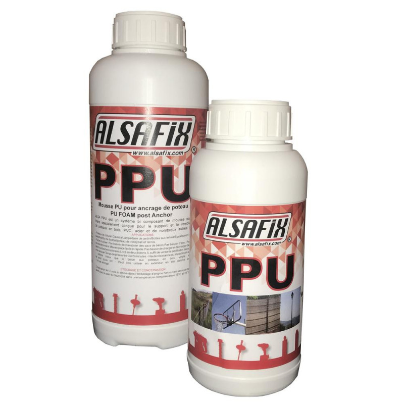 Mousse d`Ancrage pour Poteaux PPU - D-Work Mousse d`Ancrage pour Poteaux PPU - D-Work