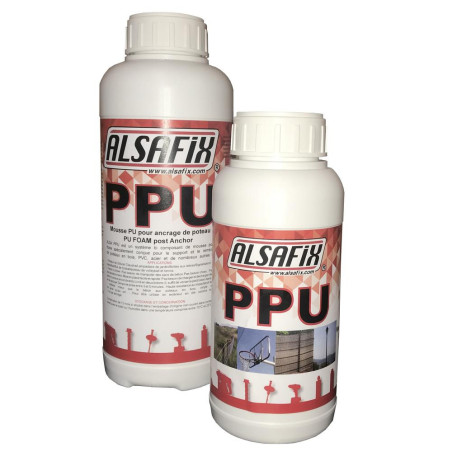PPU – 0,68 kg – Fixation Sécurisée et Durable - ALSAFIX