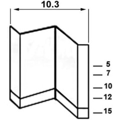 3 000 Agrafes Cadre 10-10 - 10.3x10 mm - D-Work