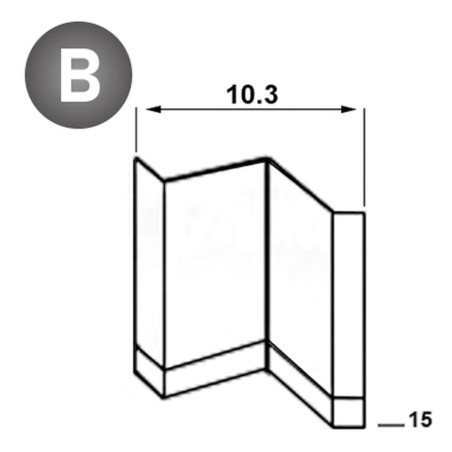 2 000 Agrafes Cadre 10-15 - 10.3x15 mm - D-Work