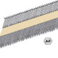 2040 Pointes 34° 28 x 63 mm – Anelées PDC – Fixation Sécurisée et Durable - ALSAFIX
