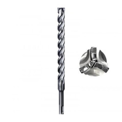 Foret à Béton 4T SDS+ 10-310 – 10 mm, Longueur 310 mm – Performance Optimale pour Perçage – ALSAFIX - ALSAFIX