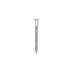Pointe d'Ancrage Électro-Galvanisée 4,0 x 50 mm – 5 kg – Fixation Sécurisée et Durable - ALSAFIX