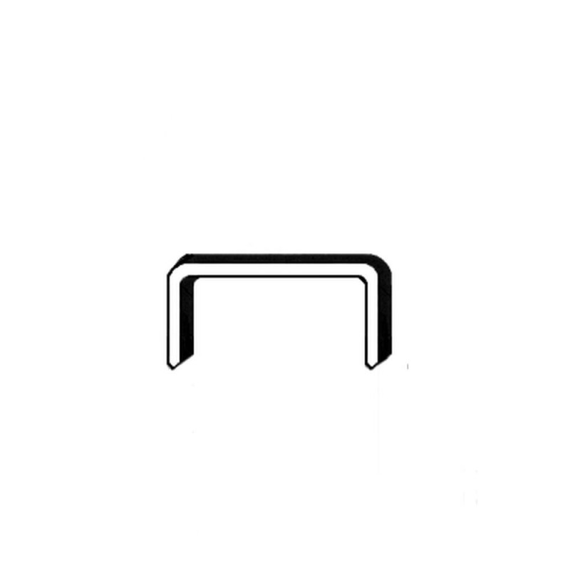 Blister de 1600 Agrafes Galvanisées A-06 – 12,84 x 6 x D. 0,7 x 1 mm – Résistantes et Durables - ALSAFIX