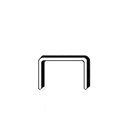 Blister de 1600 Agrafes Galvanisées A-08 – 12,84 x 8 x D. 0,7 mm – Résistantes et Durables - ALSAFIX
